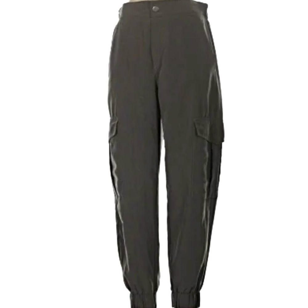 Zara cargo jogger , travel, leisure pant kaki green